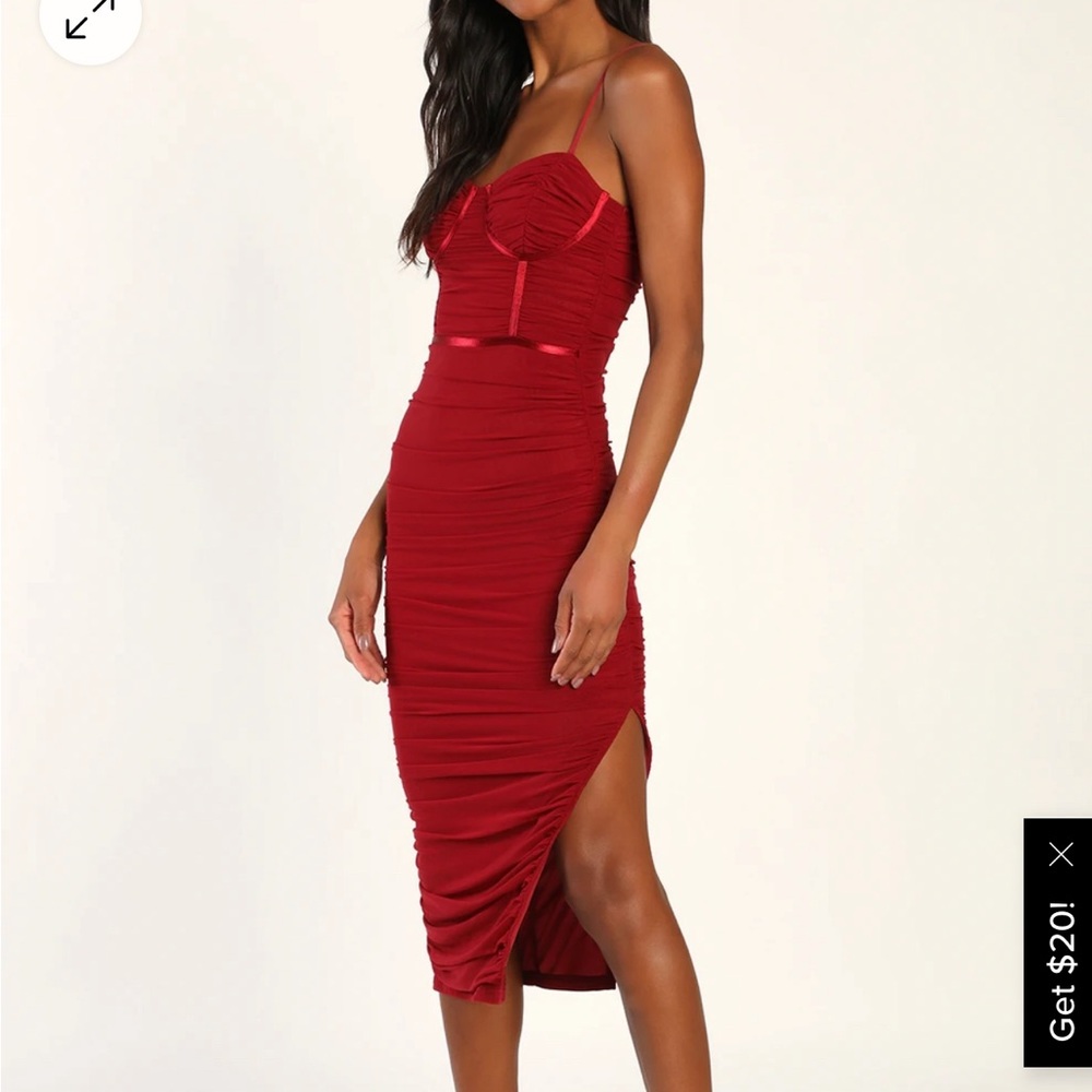 Body on dress